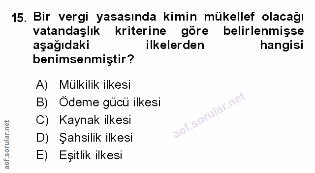 Soru 15