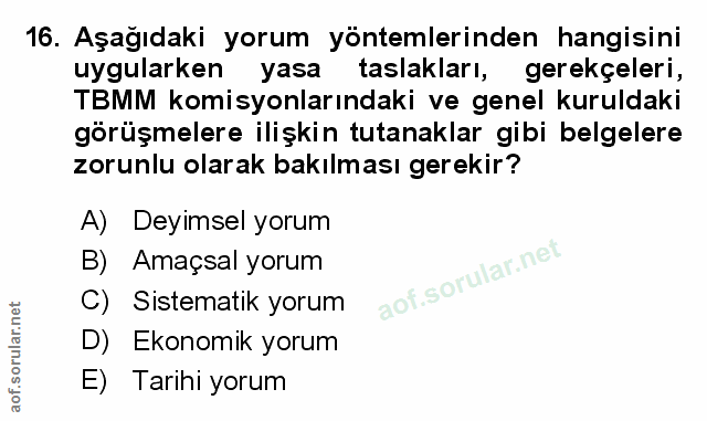 Soru 16