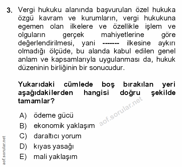Soru 3