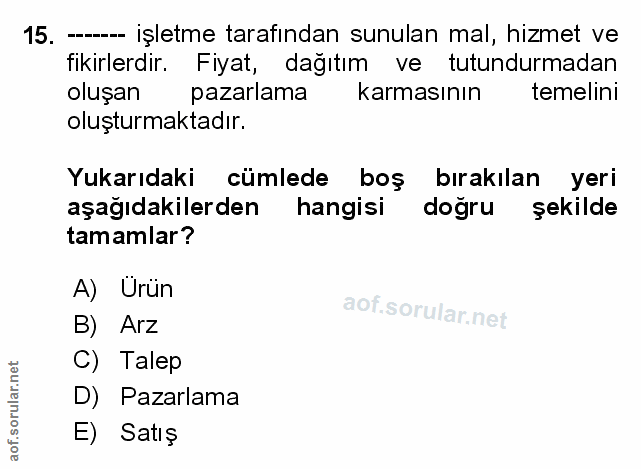Soru 15