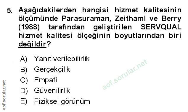 Soru 5