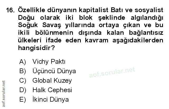 Soru 16