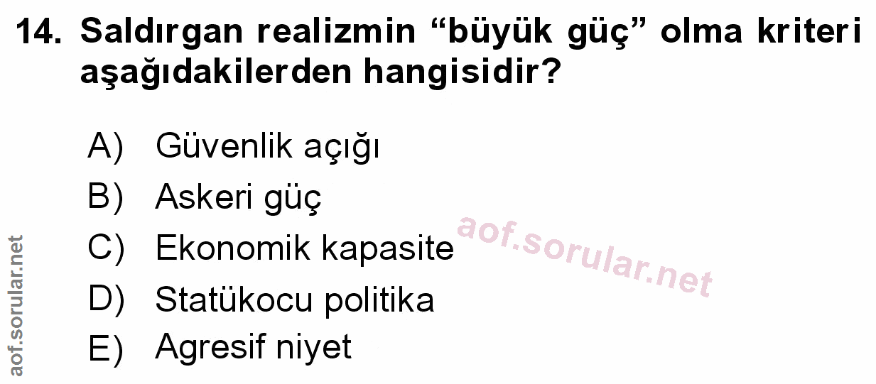 Soru 14