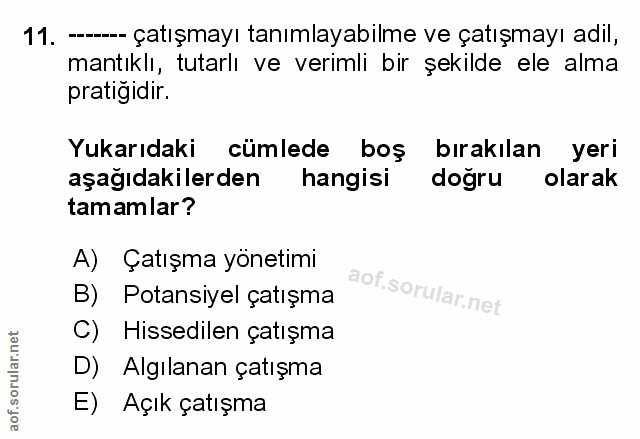 Soru 11