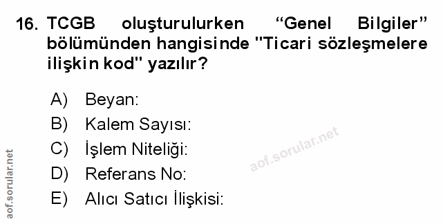 Soru 16