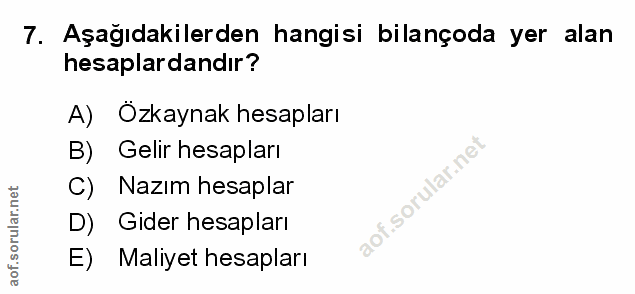 Soru 7