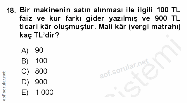 Soru 18
