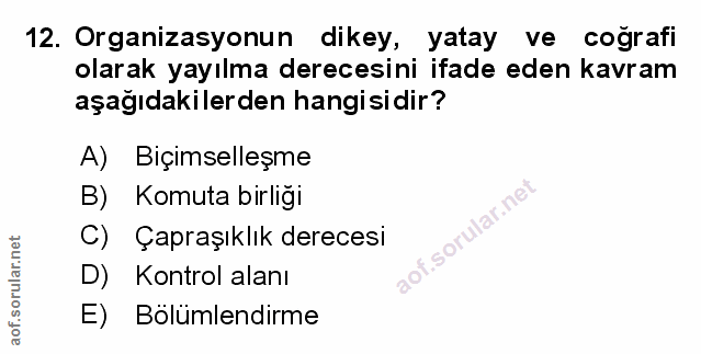 Soru 12