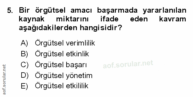 Soru 5