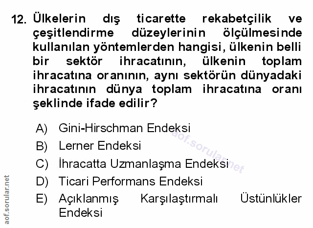 Soru 12
