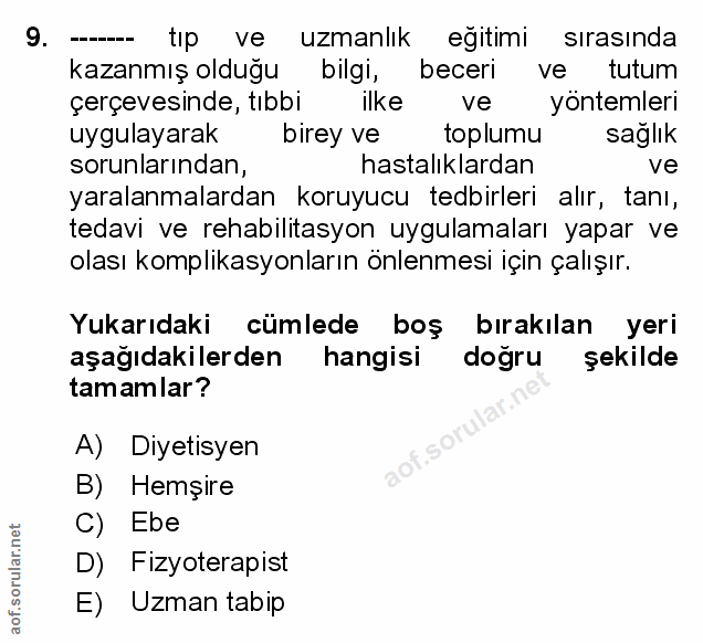 Soru 9