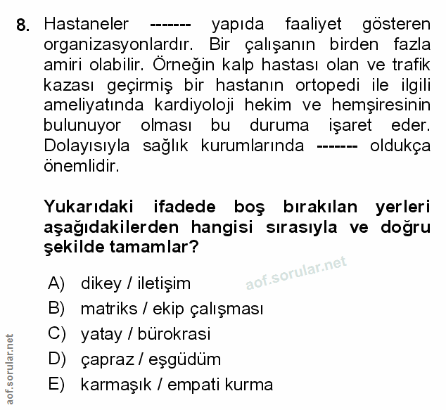 Soru 8