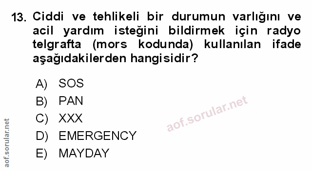 Soru 13
