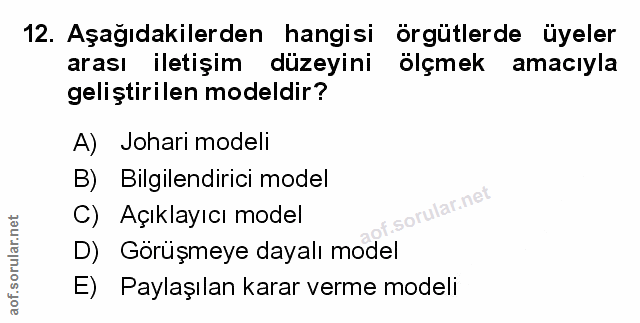Soru 12