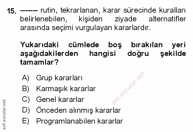 Soru 15
