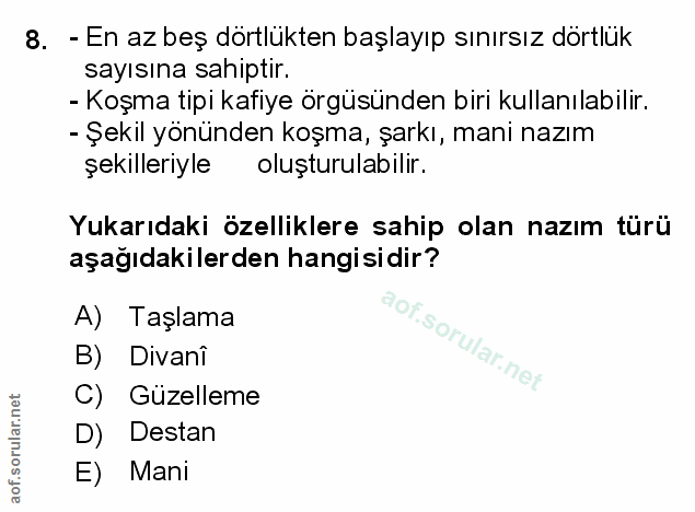 Soru 8