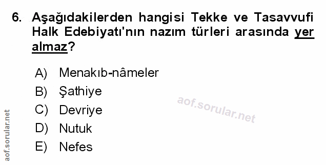 Soru 6