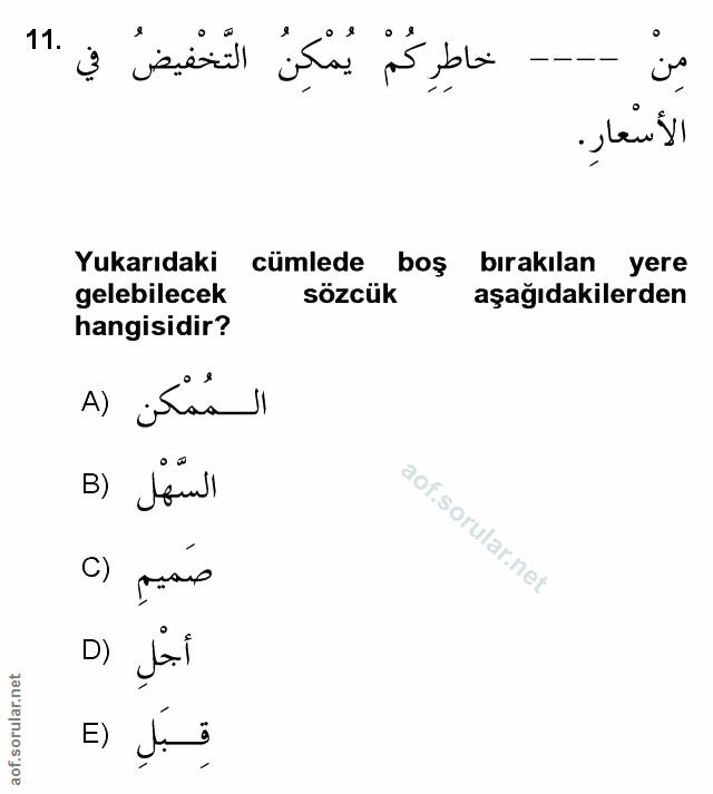 Soru 11