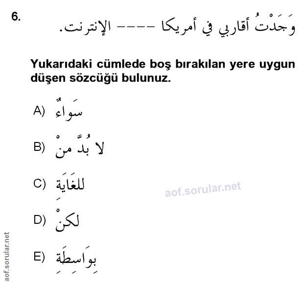 Soru 6