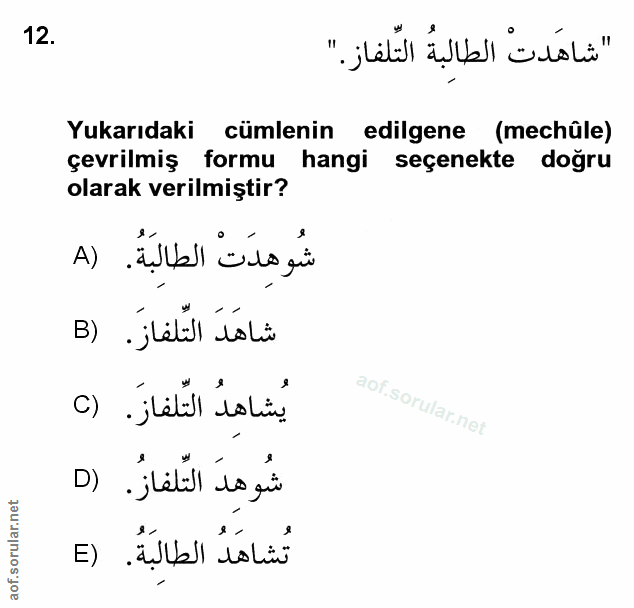 Soru 12