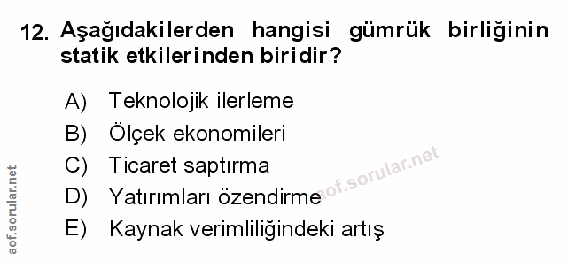 Soru 12