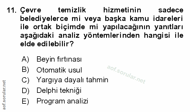 Soru 11