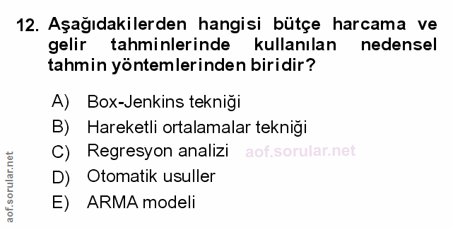 Soru 12