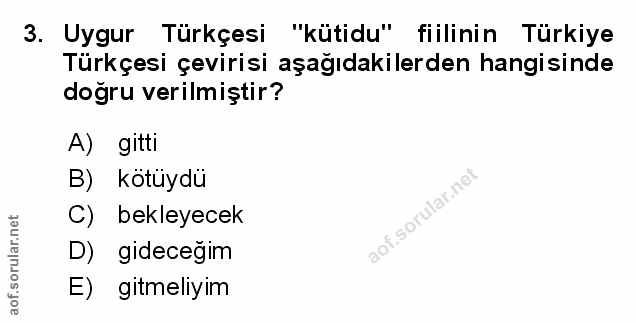 Soru 3