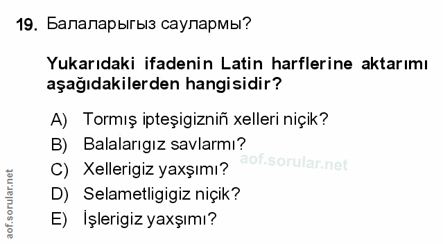 Soru 19