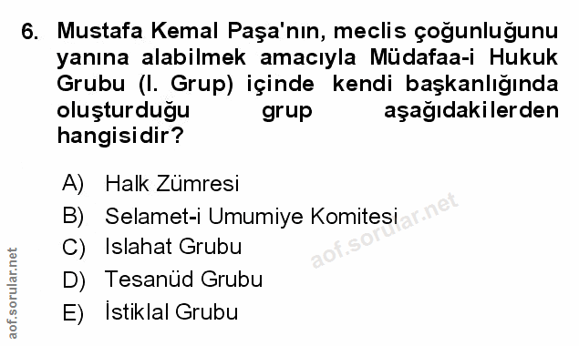 Soru 6