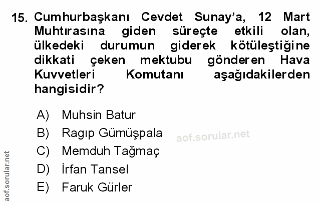 Soru 15