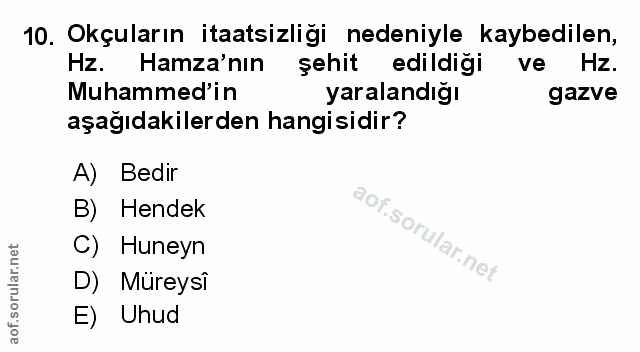 Soru 10