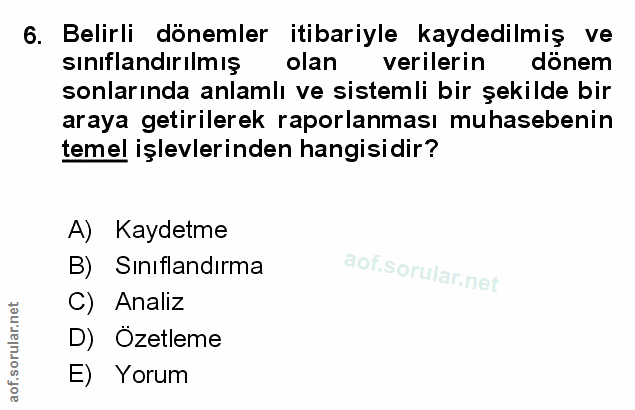 Soru 6