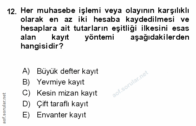 Soru 12