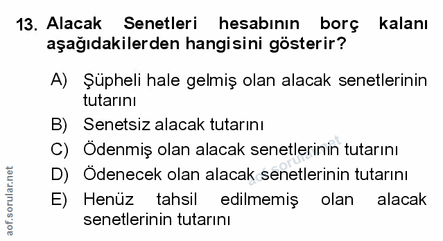 Soru 13