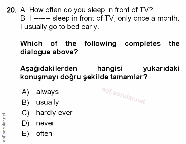 Soru 20