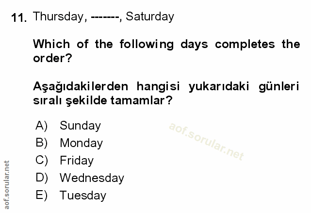 Soru 11
