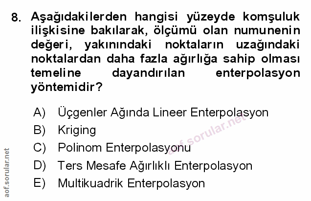 Soru 8