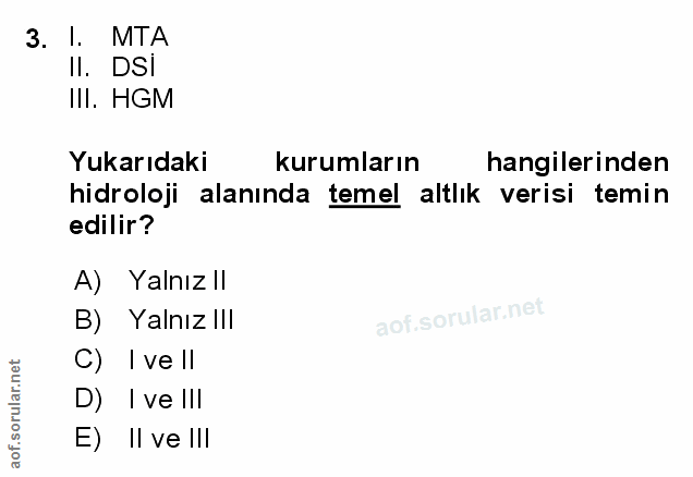Soru 3