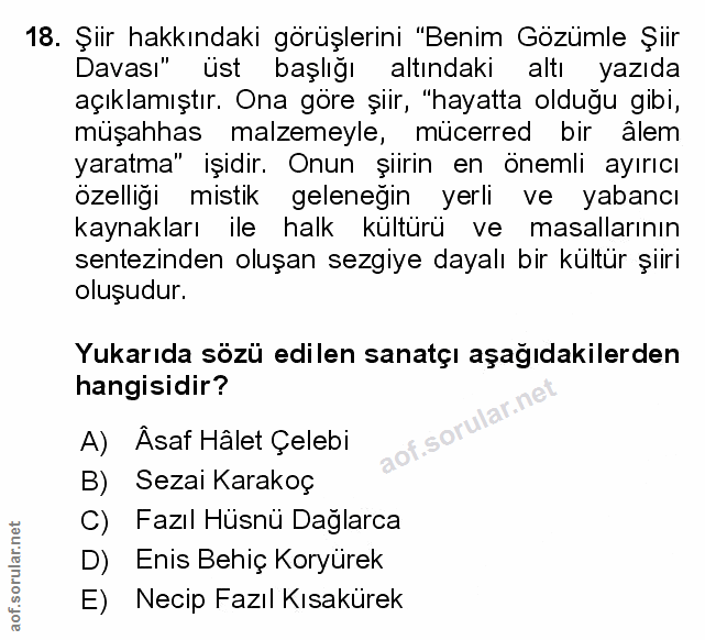 Soru 18