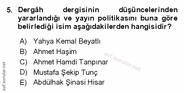 Soru 5