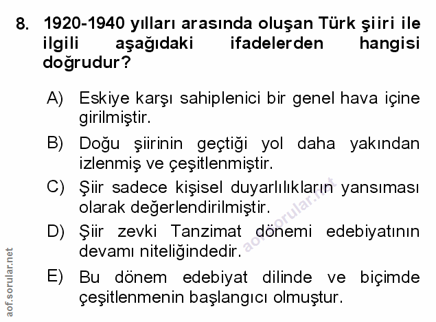 Soru 8