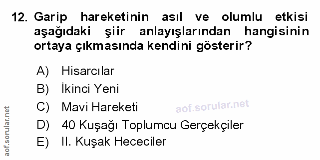 Soru 12