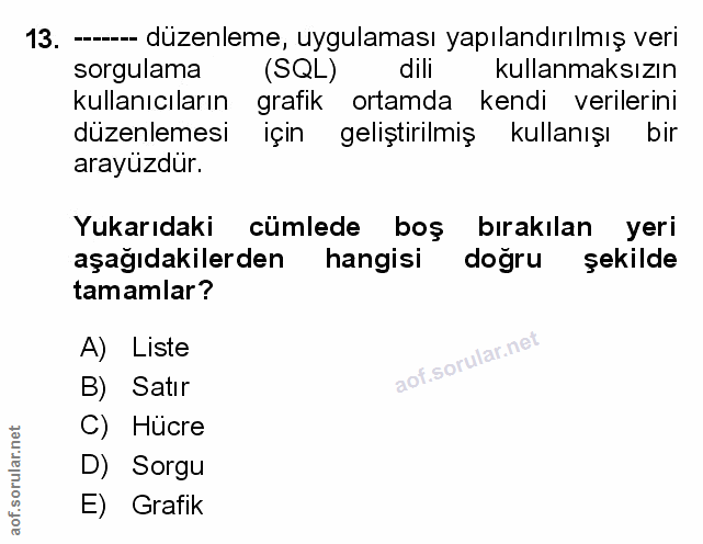 Soru 13