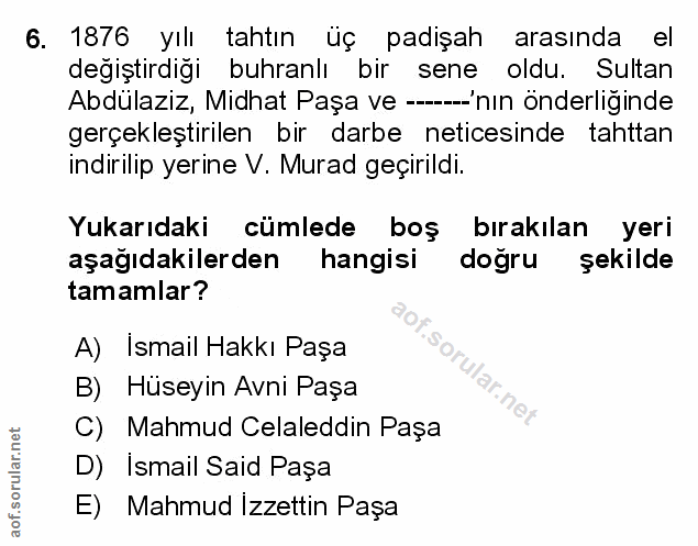 Soru 6