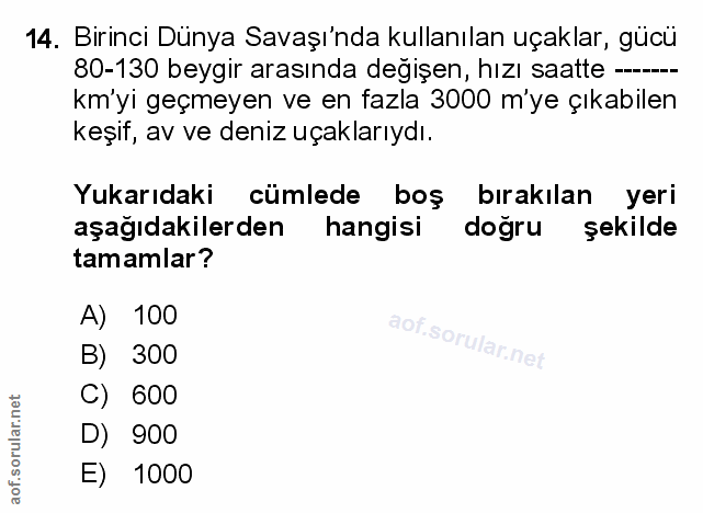 Soru 14