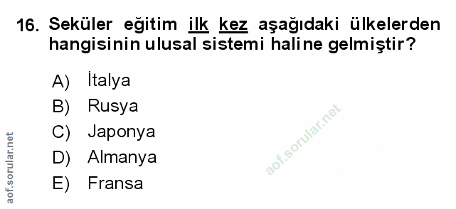 Soru 16