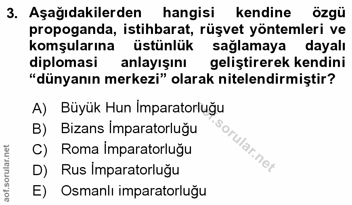 Soru 3