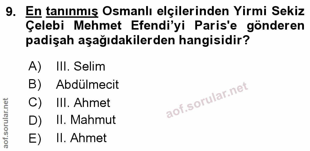 Soru 9