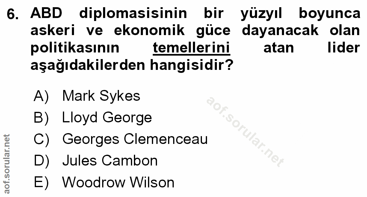 Soru 6
